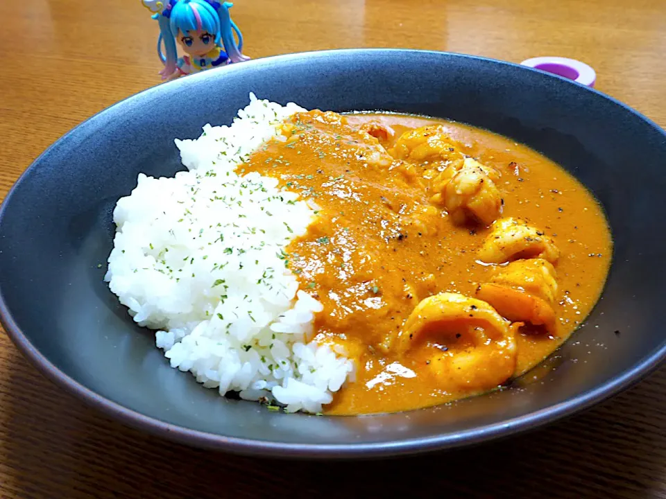 えびココナッツカレー🦐|こあらパパ🐨さん