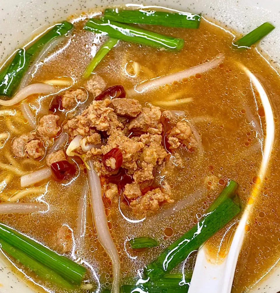 夜食: 植蛋で台湾ラーメン風・・|ばくあんしゃさん