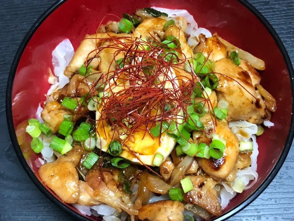 作り直し💦焼鳥丼|まちゃさん