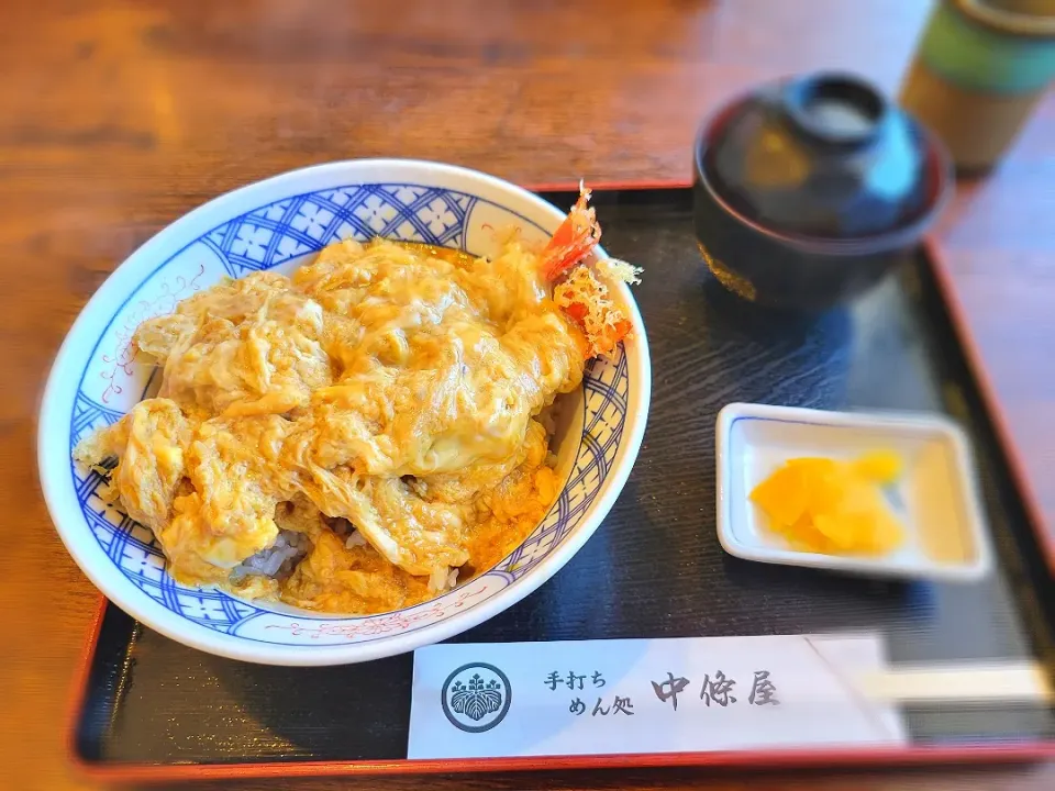 Snapdishの料理写真:上天丼玉子増し！|スッサさん