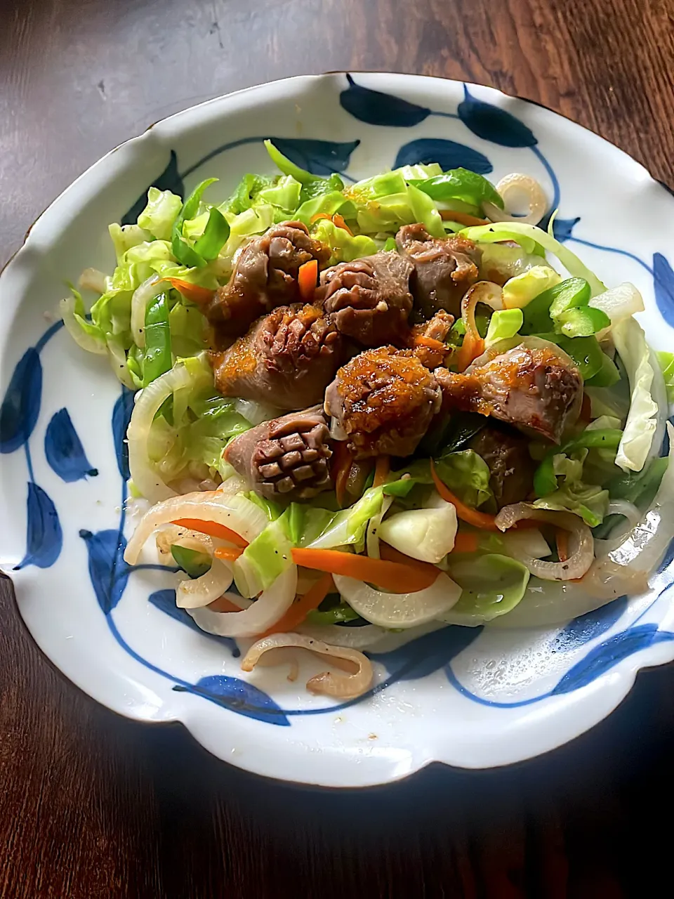 まなまな♡さんの料理 【砂肝のコンフィ】温野菜と一緒に|とんちんさん