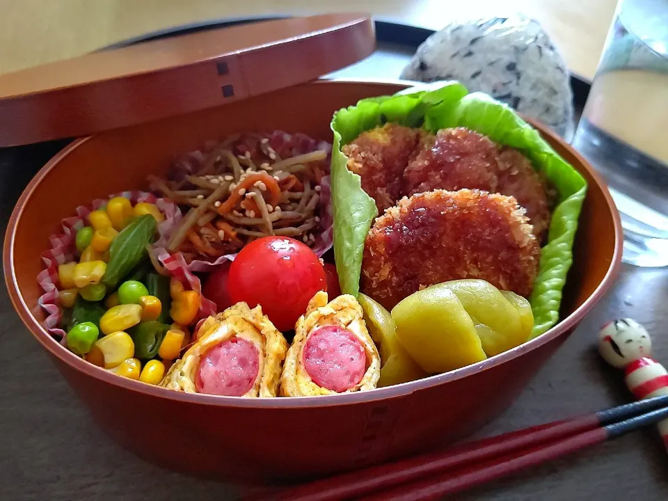 【冷凍作り置き】チンして詰めるだけ弁当|🌼さん