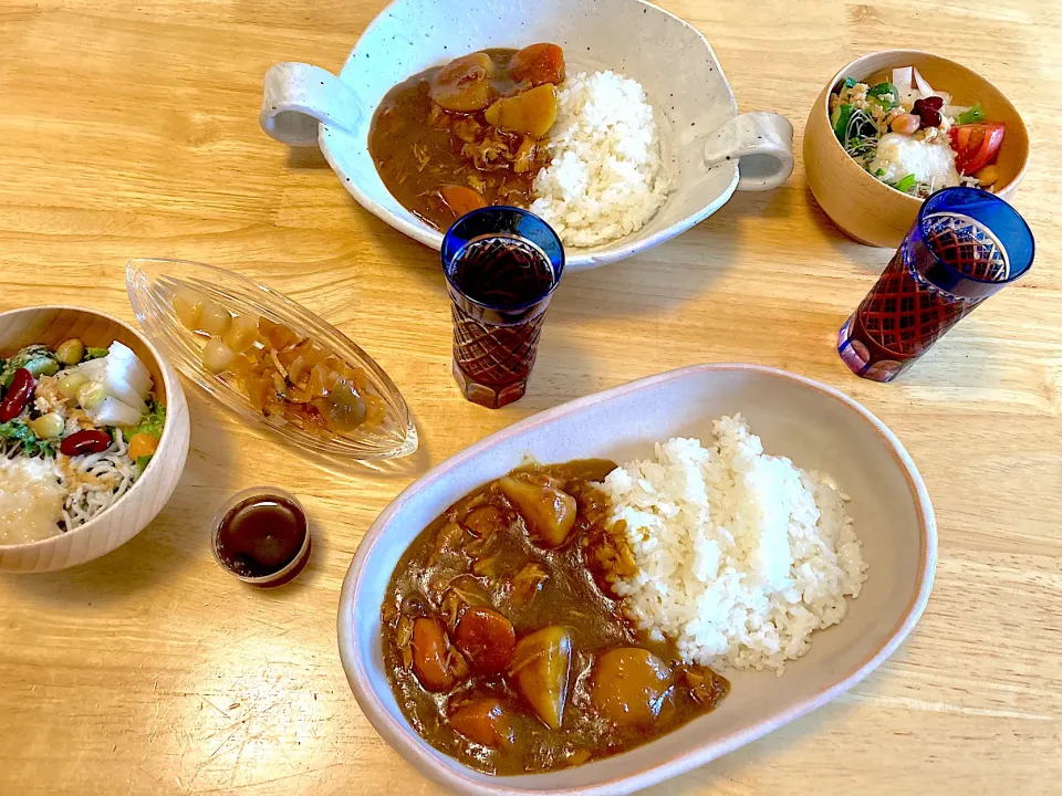 カレーライス🍛ランチ|さくたえさん