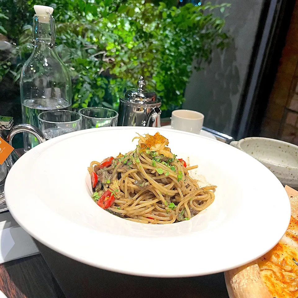 Tieguanyin tea spaghetti|skyblueさん