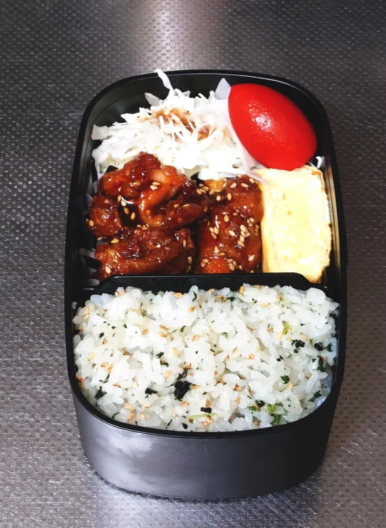 Snapdishの料理写真:甘辛鶏唐揚げ弁当|黒川克博さん