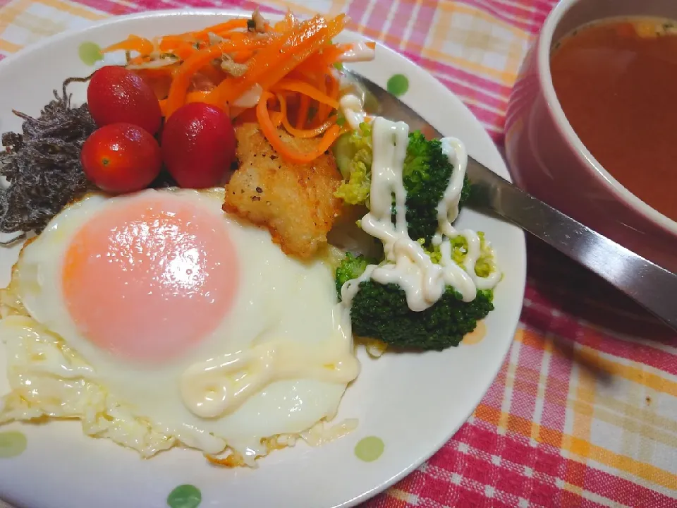 ワンプレートな朝ごはん|はなちゃんさん