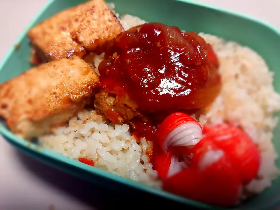 ハンバーグ弁当|えびぱんさん