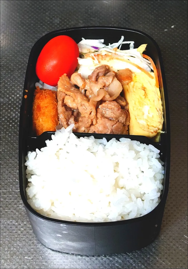 豚生姜焼弁当|黒川克博さん