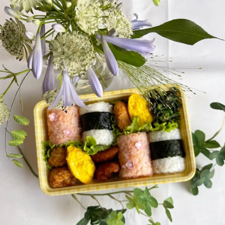 Snapdishの料理写真:7/7❤︎主人のおにぎり弁当🍙🌱|Makinsさん