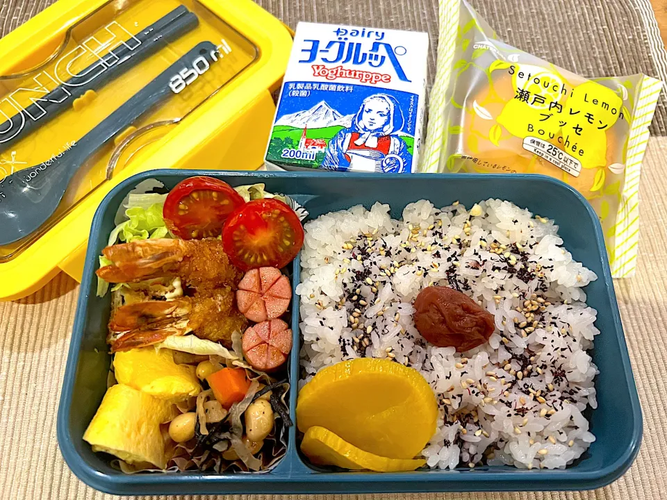 今日のヤツのお弁当（R5.7.7）|え〜かさん