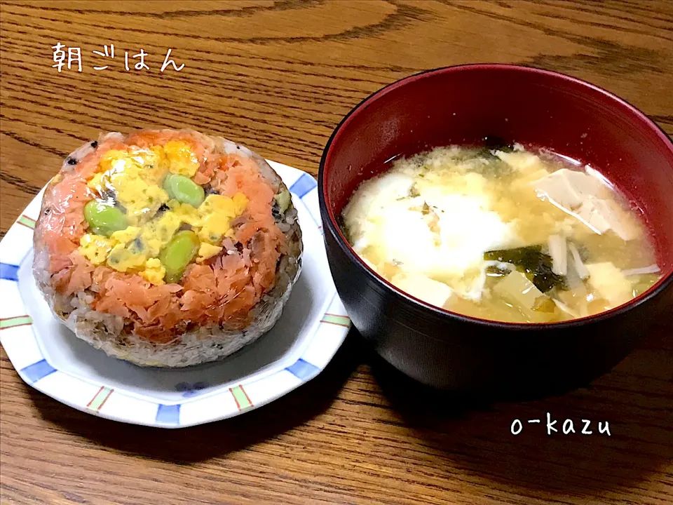 Snapdishの料理写真:朝ごはん|o-kazuさん