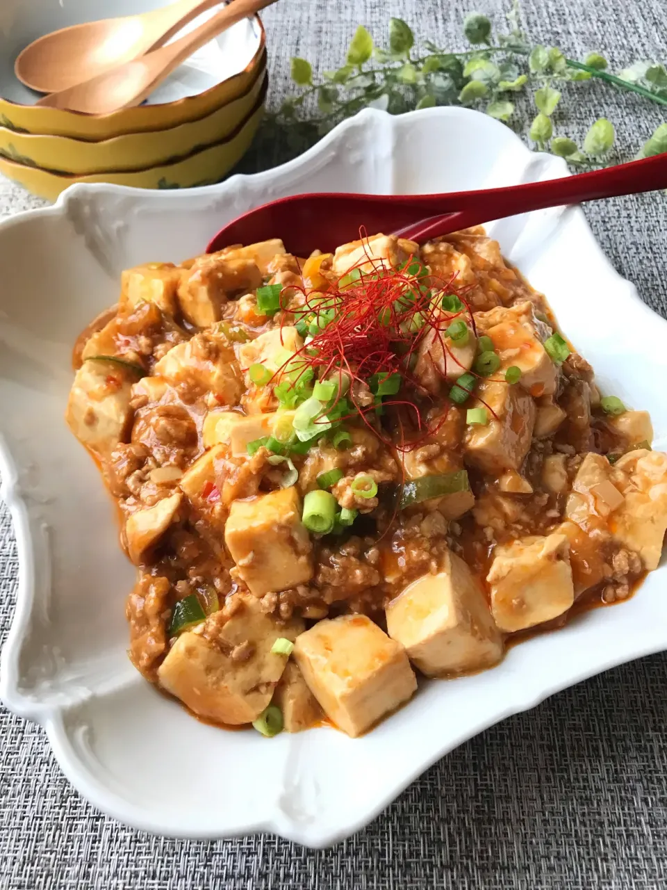 Snapdishの料理写真:まなまな♡さんの料理 うちの麻婆豆腐♡|まなまな♡さん