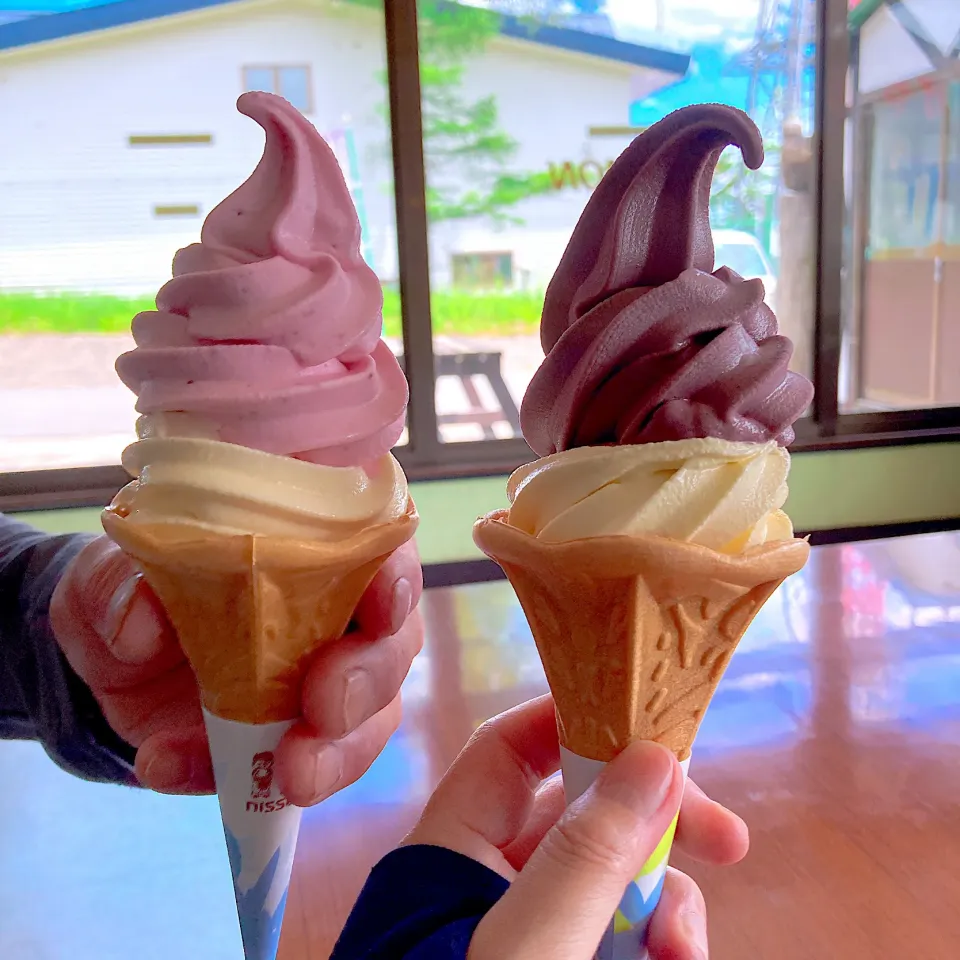 Snapdishの料理写真:ソフトクリーム🍦|akkoさん