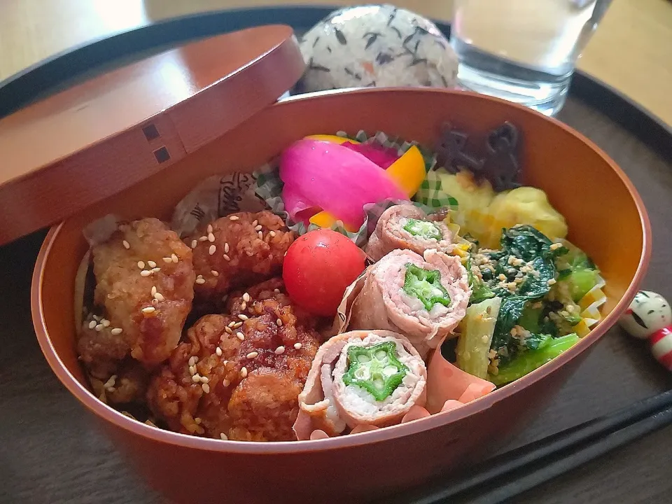 【冷凍作り置き】チンして詰めるだけ弁当|🌼さん