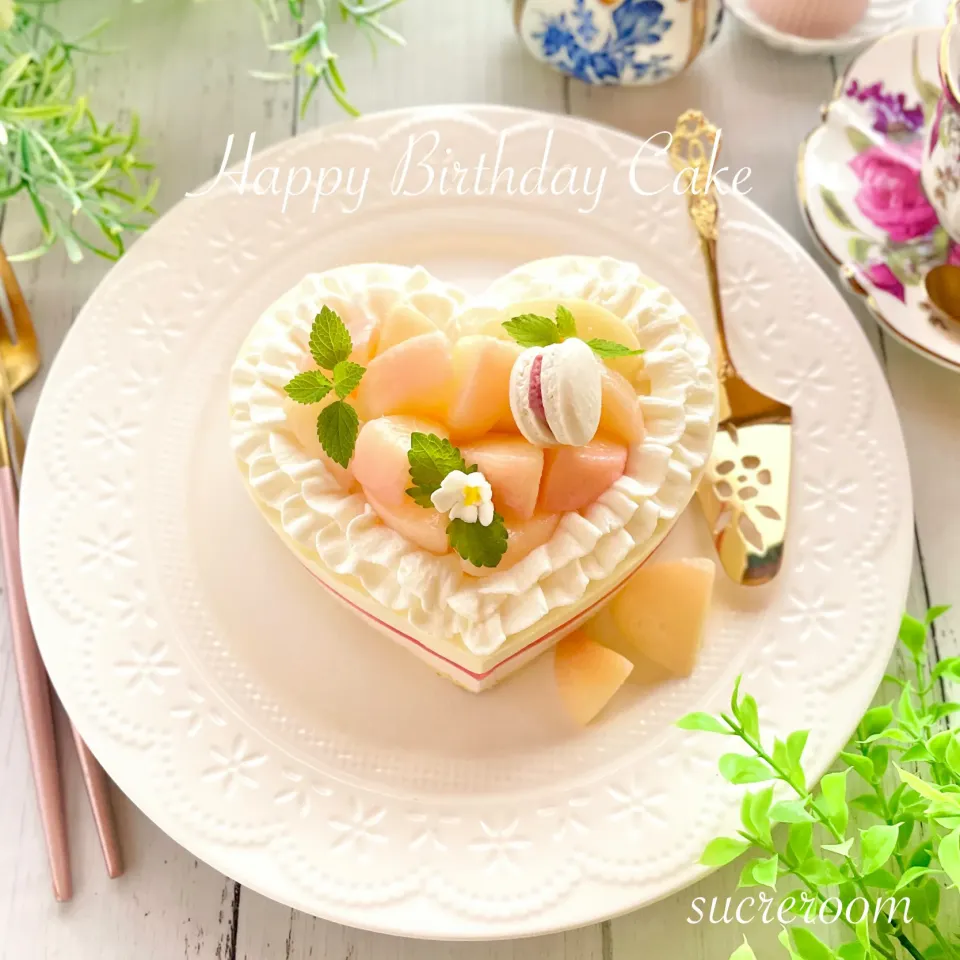 みったんさん＆まなまなさんのお誕生日おめでとうケーキです❀.(*´▽`*)❀.|sucreroomさん