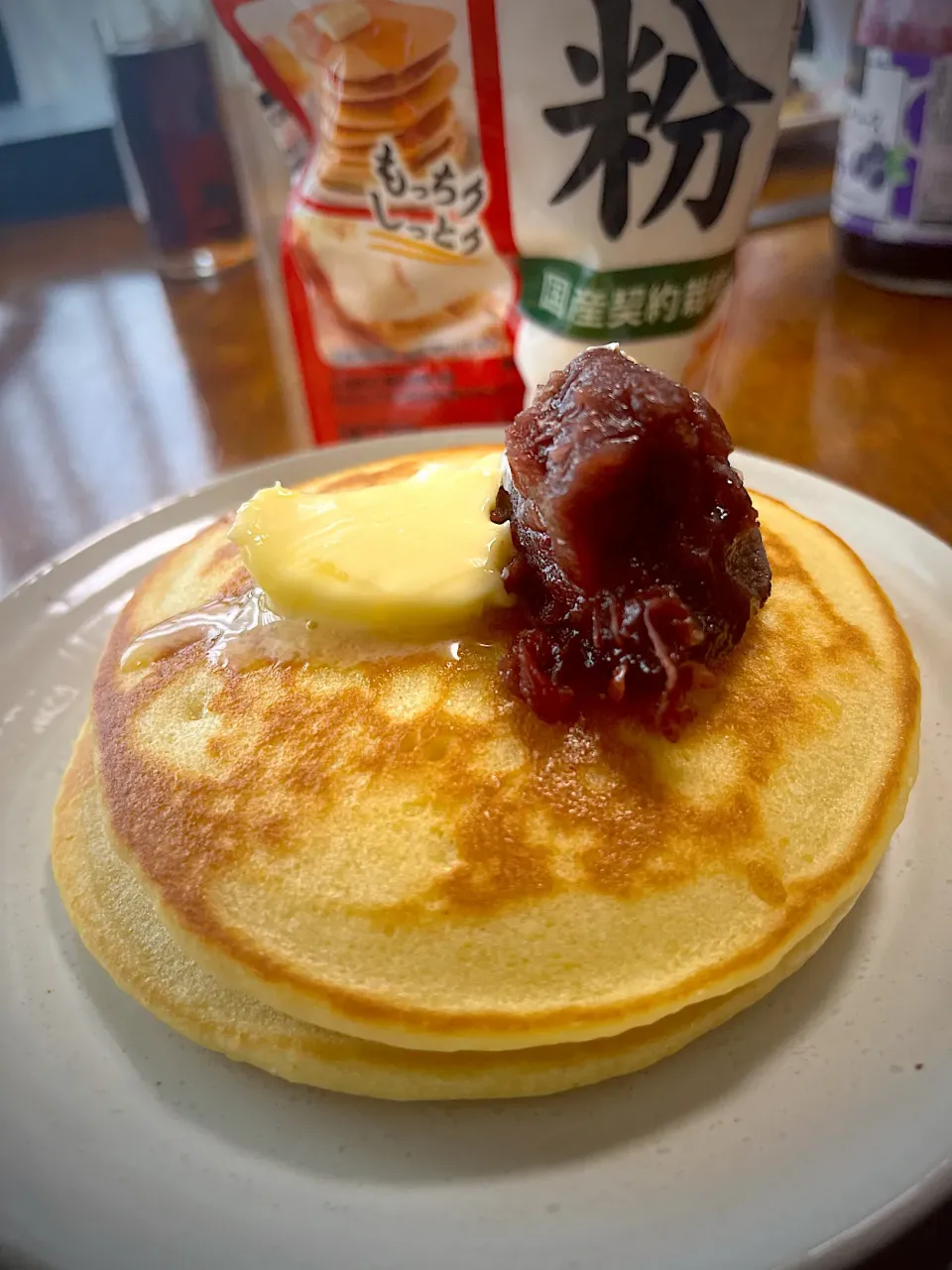 米粉のホットケーキ|さんだーさん