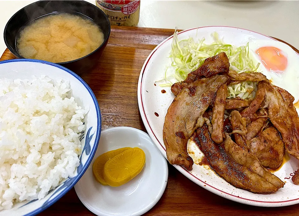 町中華　豚バラ焼き定食|須佐 浩幸さん