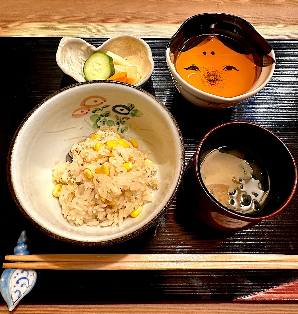 贅沢な昼餉の炊き込みご飯|にゃあ（芸名）さん