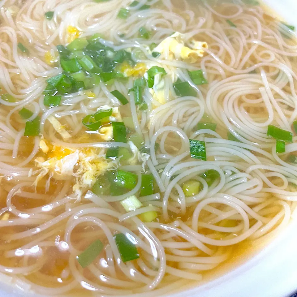 気圧のせいで体調がイマイチな日は、手軽に煮麺|kazzz3さん