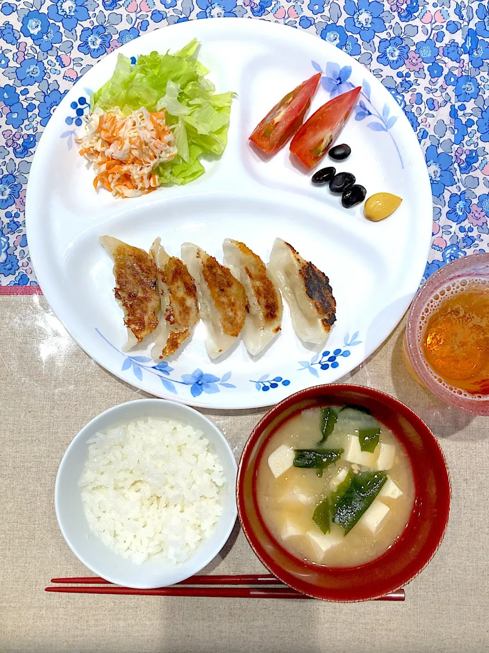 餃子とホタテ大根人参サラダ|おしゃべり献立さん