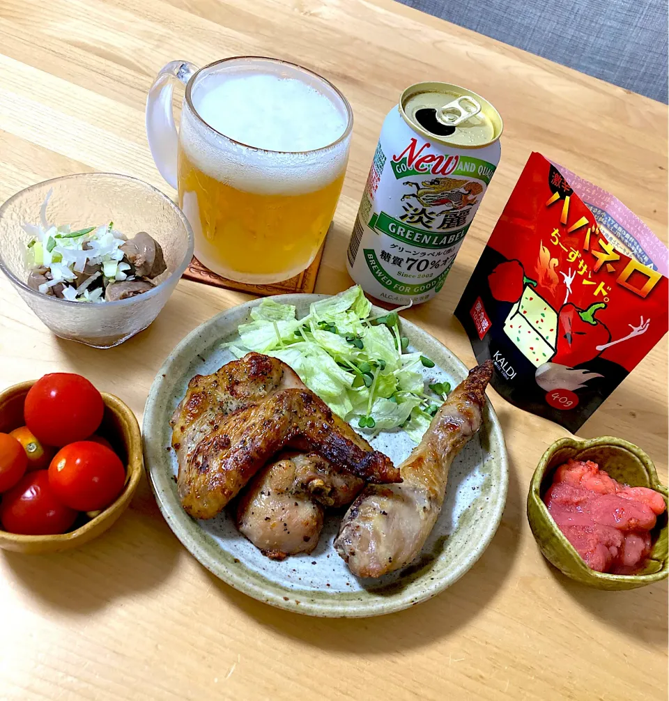 Snapdishの料理写真:お晩酌めにゅー|namagakiさん