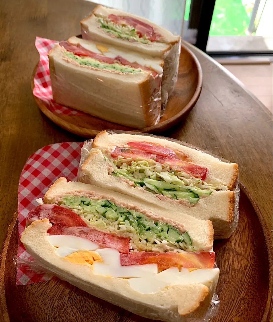 子どもたちのランチ用🥪|がおりんさん