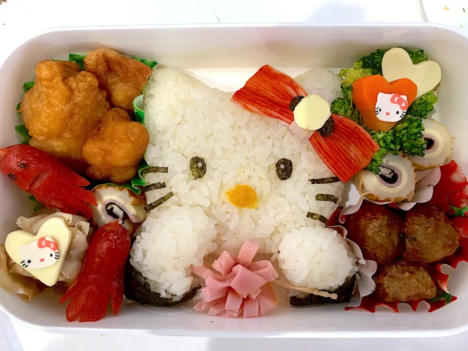 キティーちゃん？弁当|♡YUKA♡さん