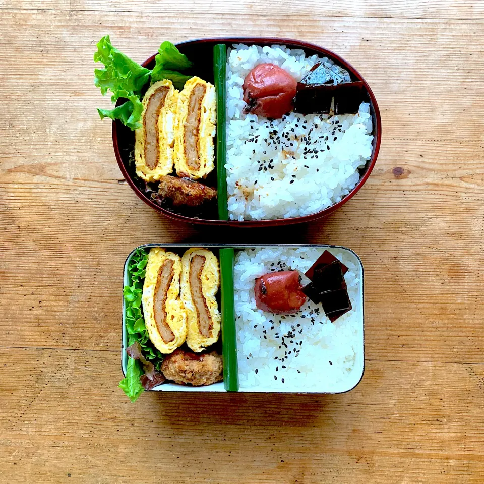 Snapdishの料理写真:今日のお弁当‼︎ 10 July|Yoshinobu Nakagawaさん