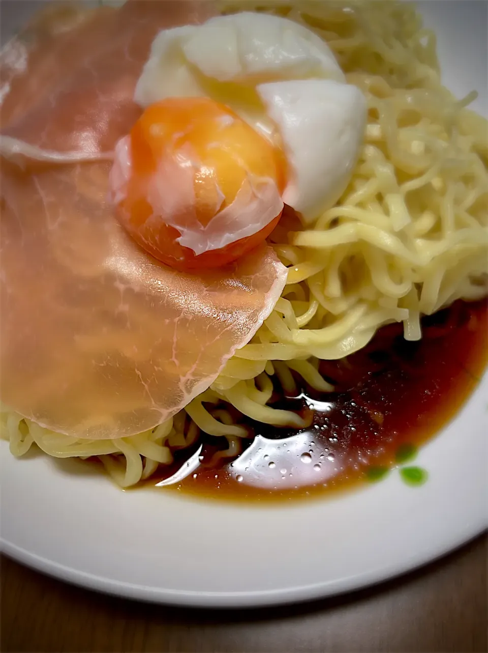 家にあったもので、冷やしラーメン|フェンさん