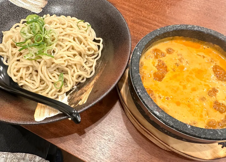 Snapdishの料理写真:味噌豚骨つけ麺🐽|にゃあ（芸名）さん