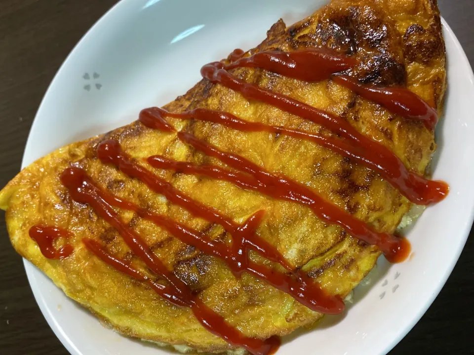 消費期限ギリギリ食材オムレツ|ちぐけんさん