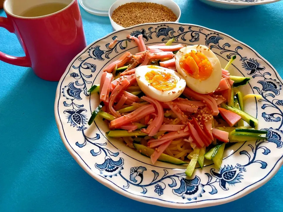 今年初冷やし中華|えっこさん