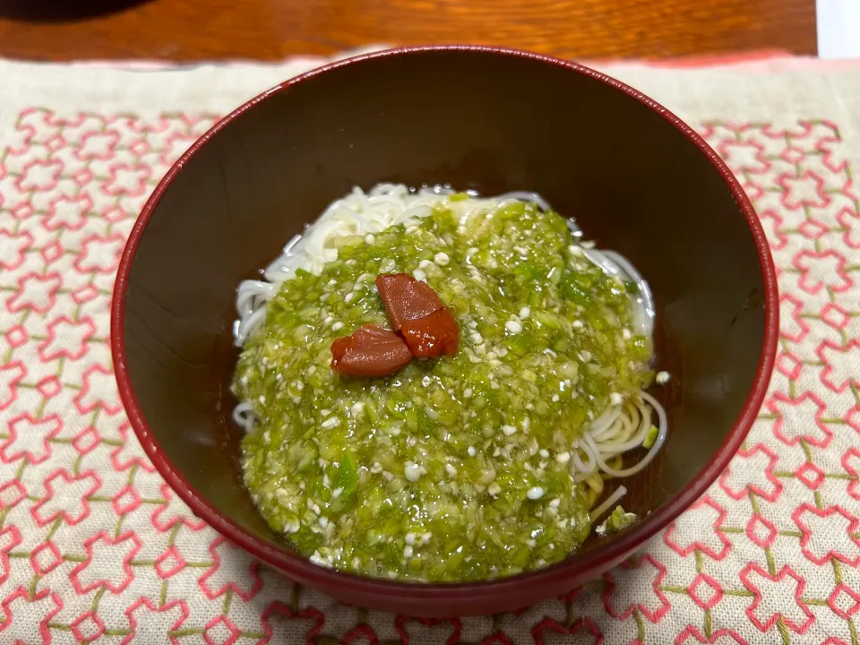 オクラ納豆素麺|*なおみん*さん