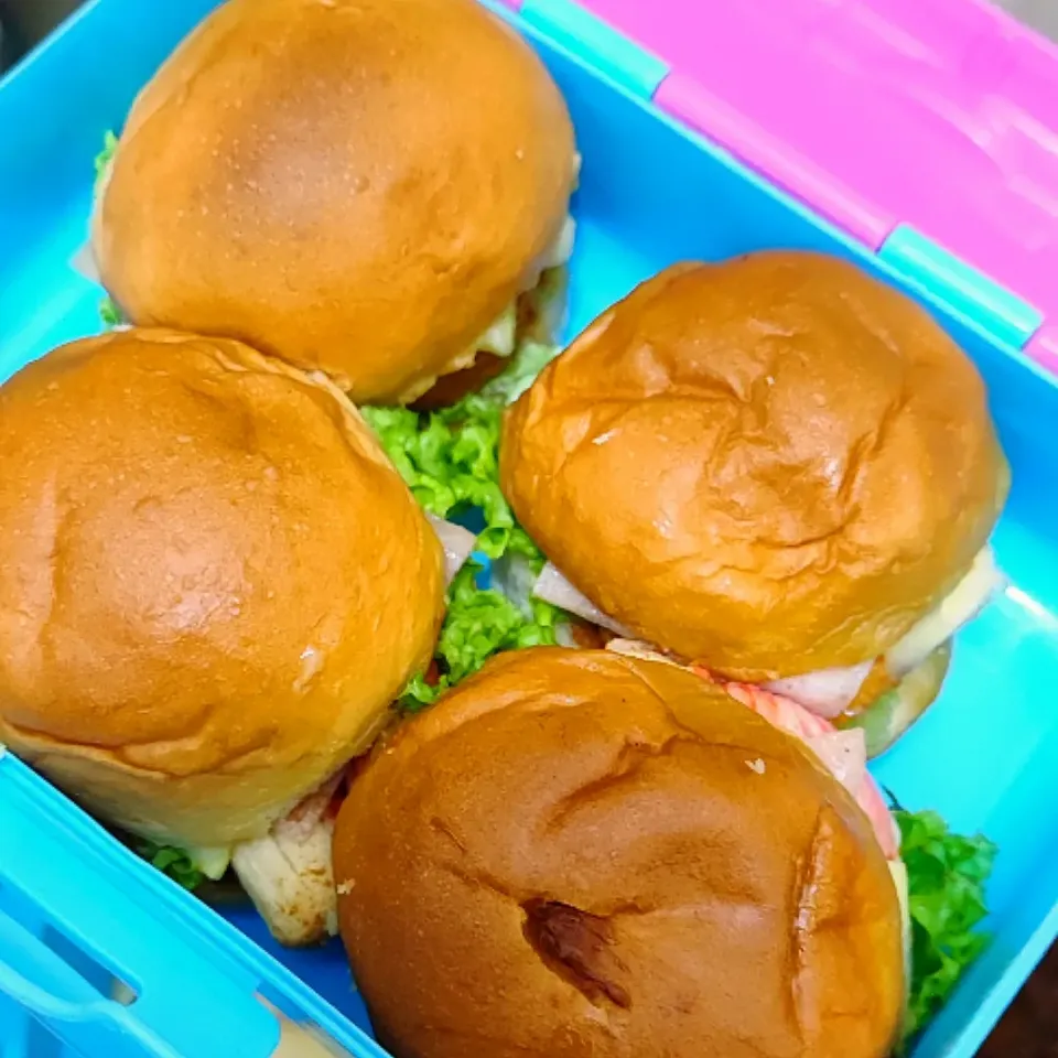 Mini Burger for kids|simatasepetさん