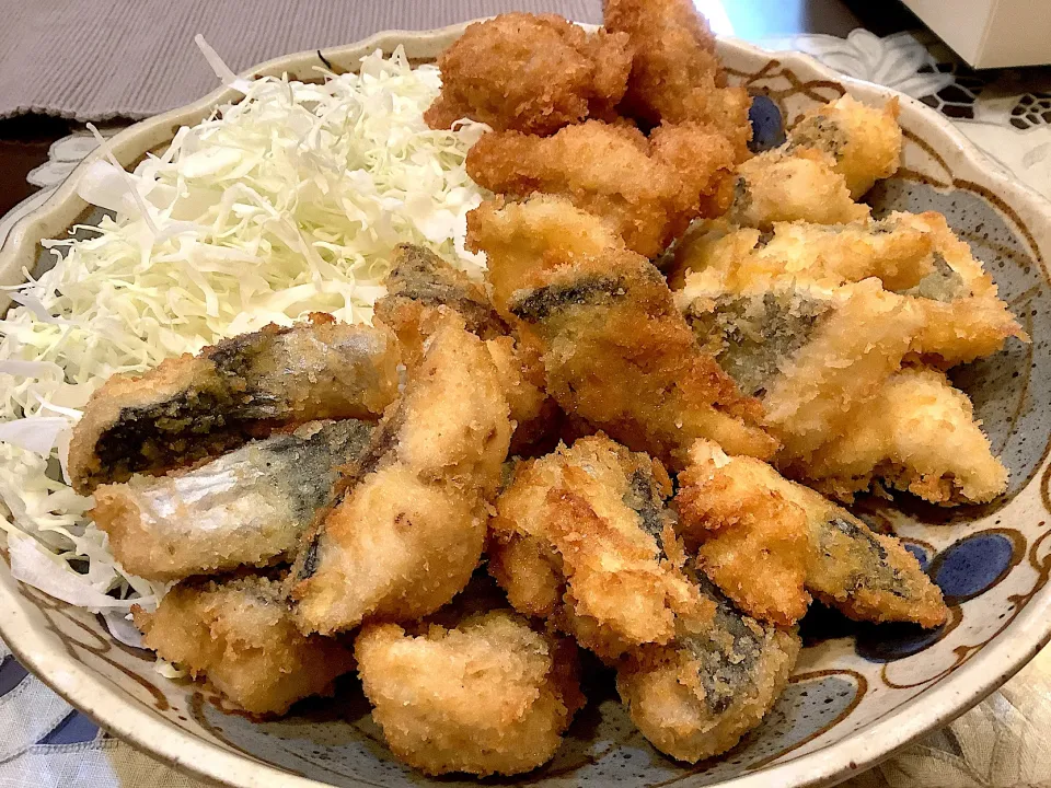 メダイと鯖のフライ🐟😋|アライさんさん