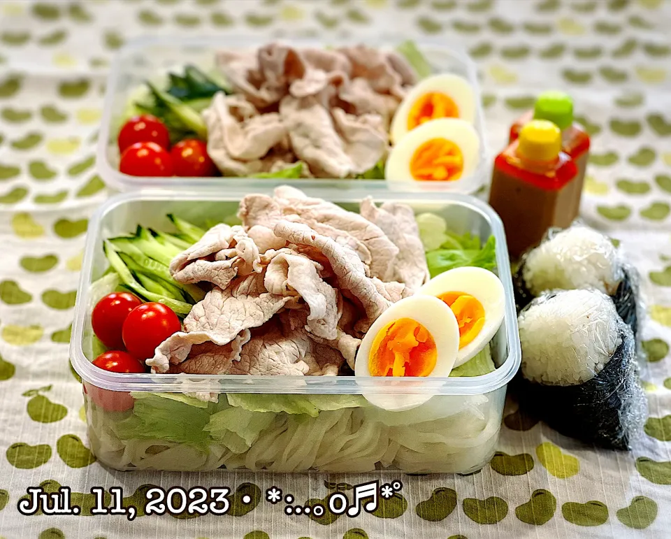 Snapdishの料理写真:2023/07/11お弁当〜♡|いく❤️さん