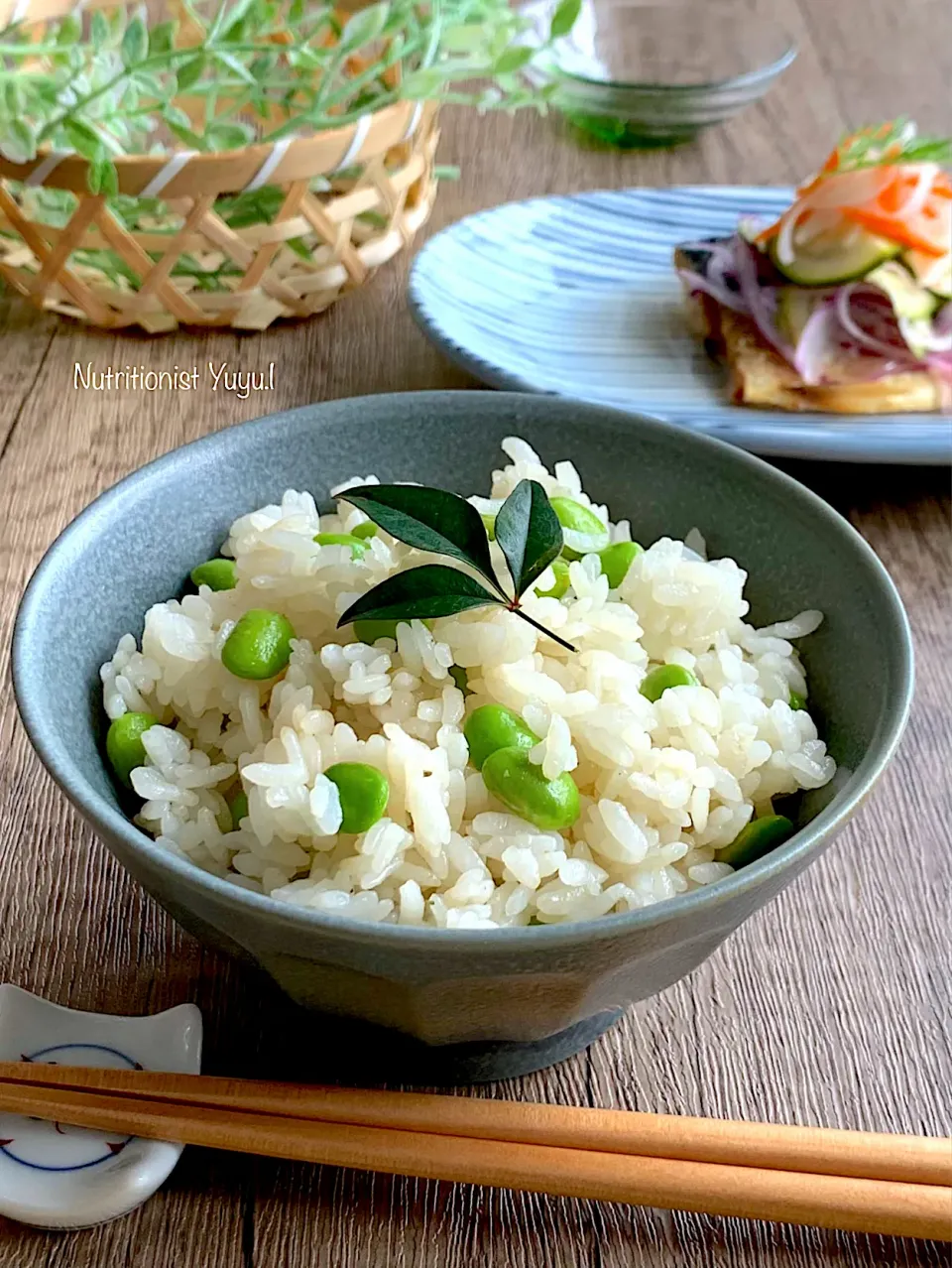 混ぜるだけ　枝豆だしご飯|ゆーこどんさん