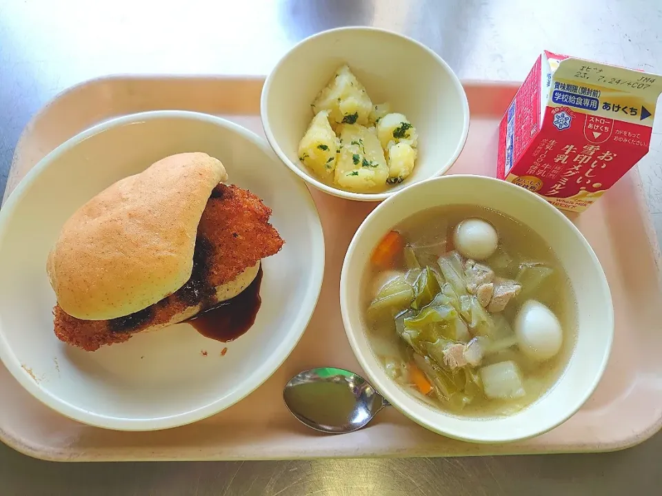 今日の給食(7/11)|えっちゃんさん