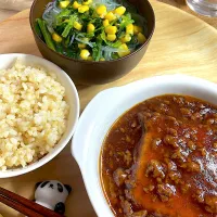 豆腐のひき肉あん|レモンさん