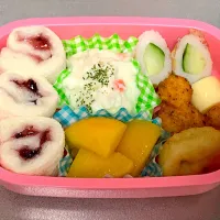 Snapdishの料理写真:くるくるサンド弁当|かぬままさん