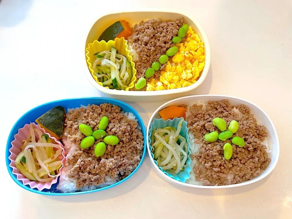 Snapdishの料理写真:〜息子達のランチ　お弁当　幼児食〜^_^2023.7.11|yuuさん