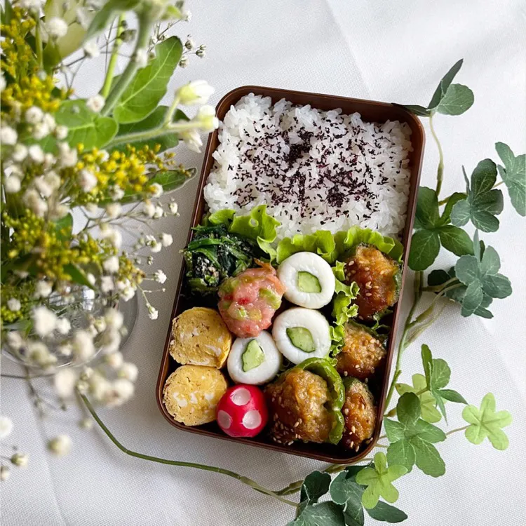 Snapdishの料理写真:7/12❤︎主人の弁当🌱|Makinsさん