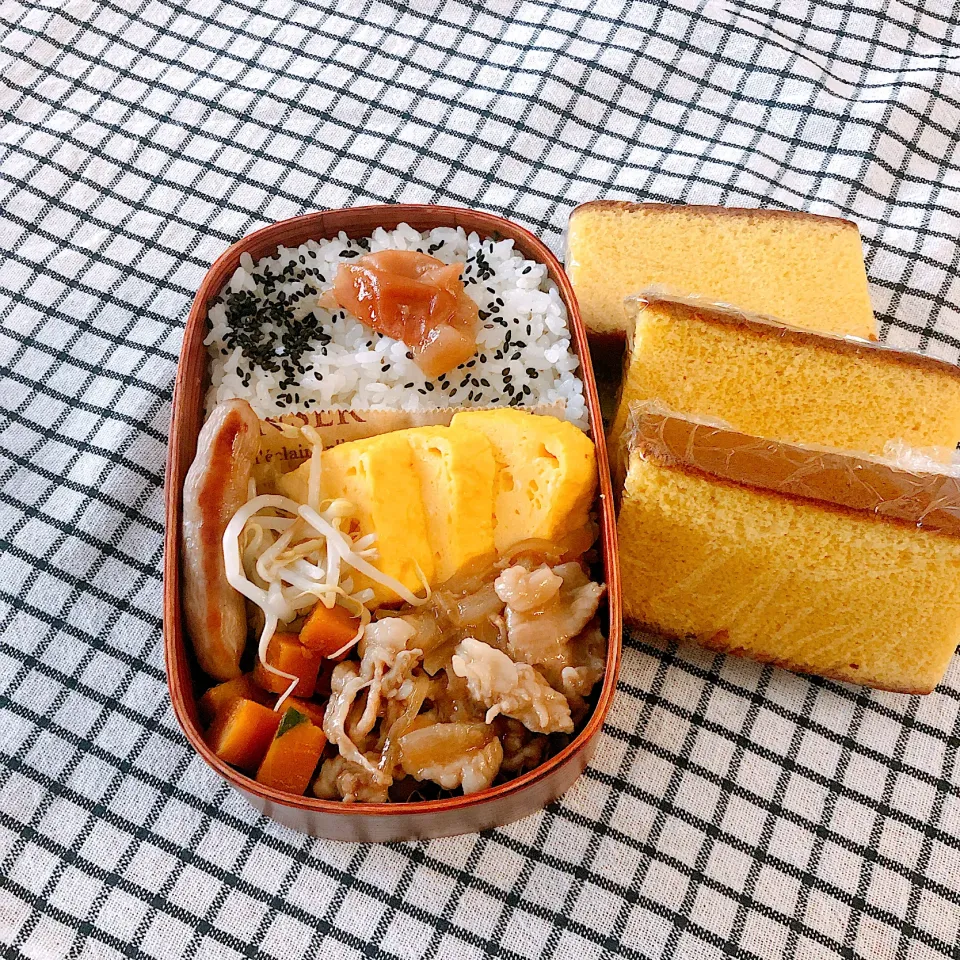 Snapdishの料理写真:三男男子高校生弁当|mickyさん