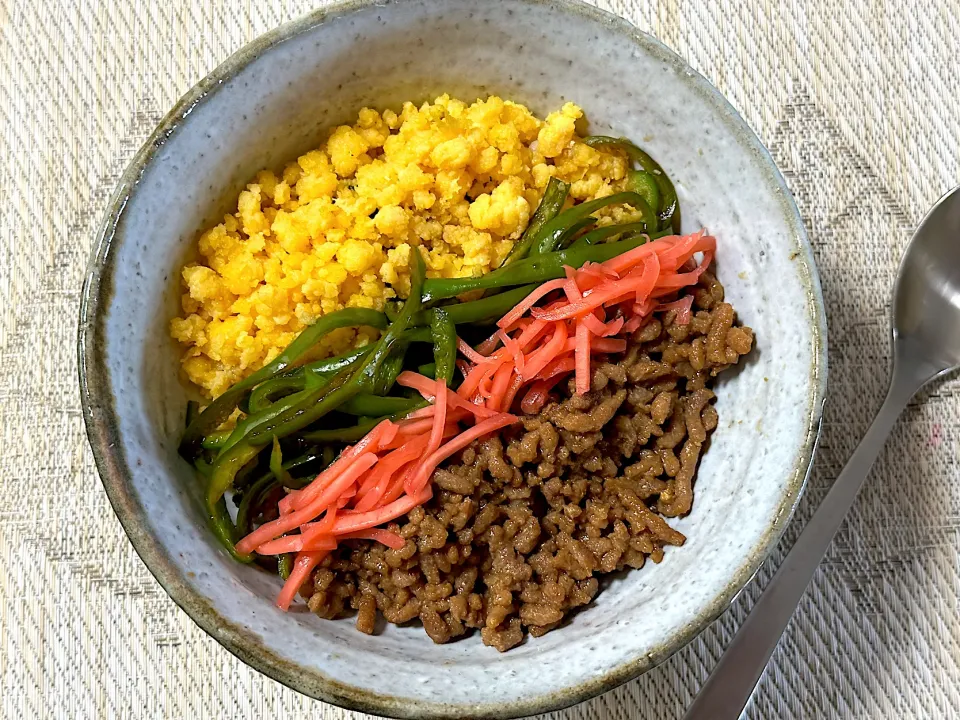 そぼろ丼|しげさんさん