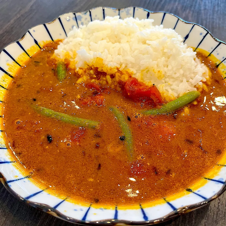 海老とトマトのスパイス出汁酢カレー|deekay71さん