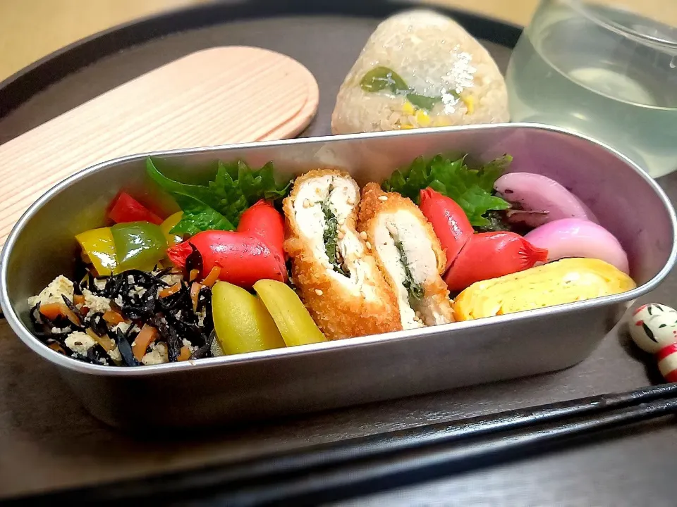 Snapdishの料理写真:【冷凍作り置き】チンして詰めるだけ弁当|🌼さん