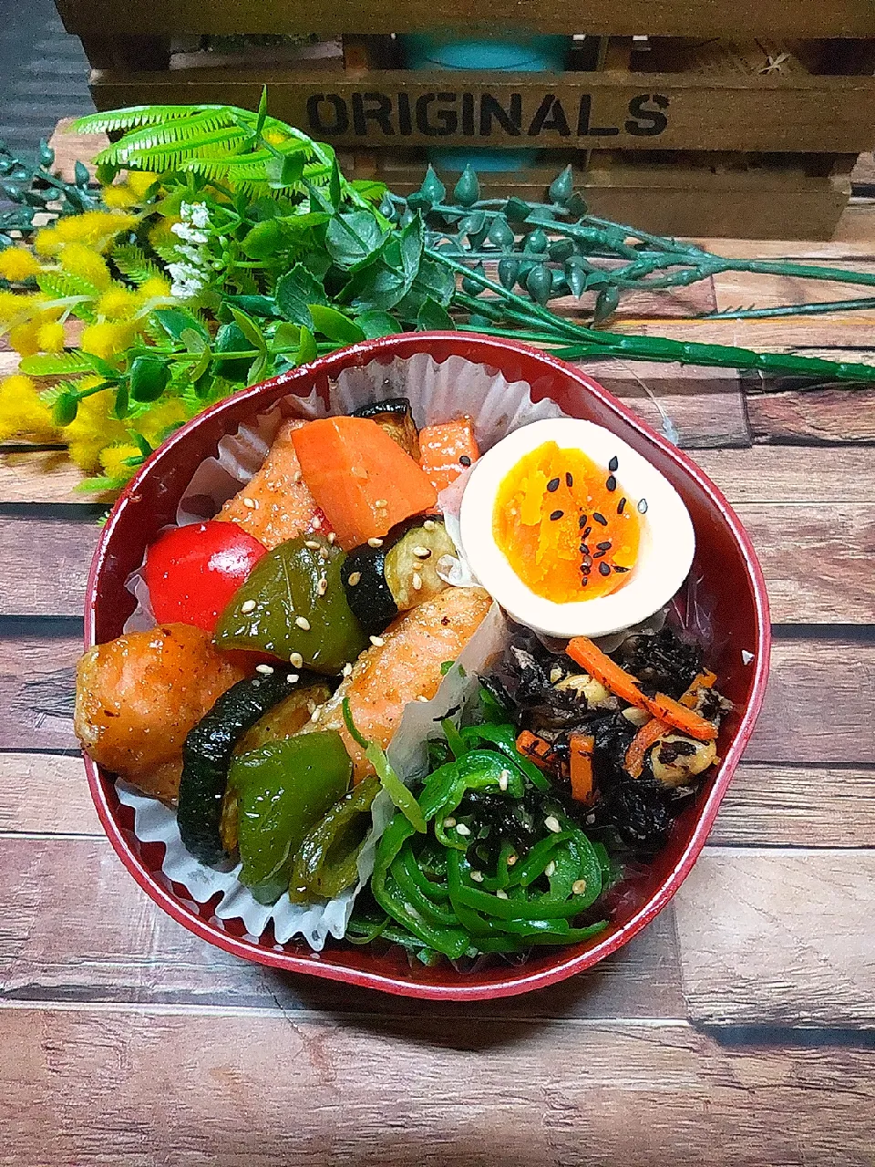 鮭の南蛮漬け弁当🍱|クータンさん