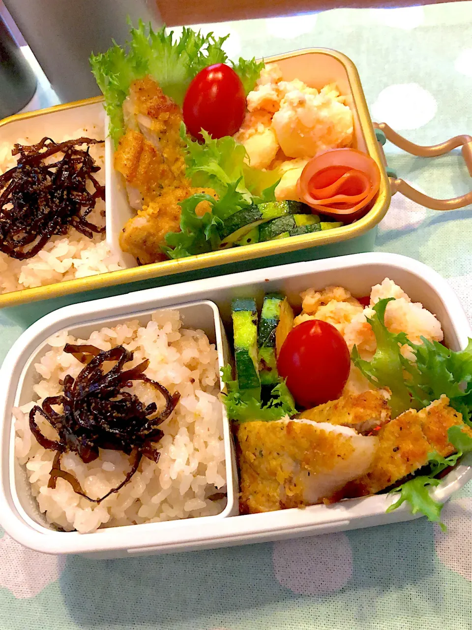 2023.7.13  ✩今日のお弁当✩タラモサラダ︎︎︎·͜·ᕷ|rinrin*mama*さん