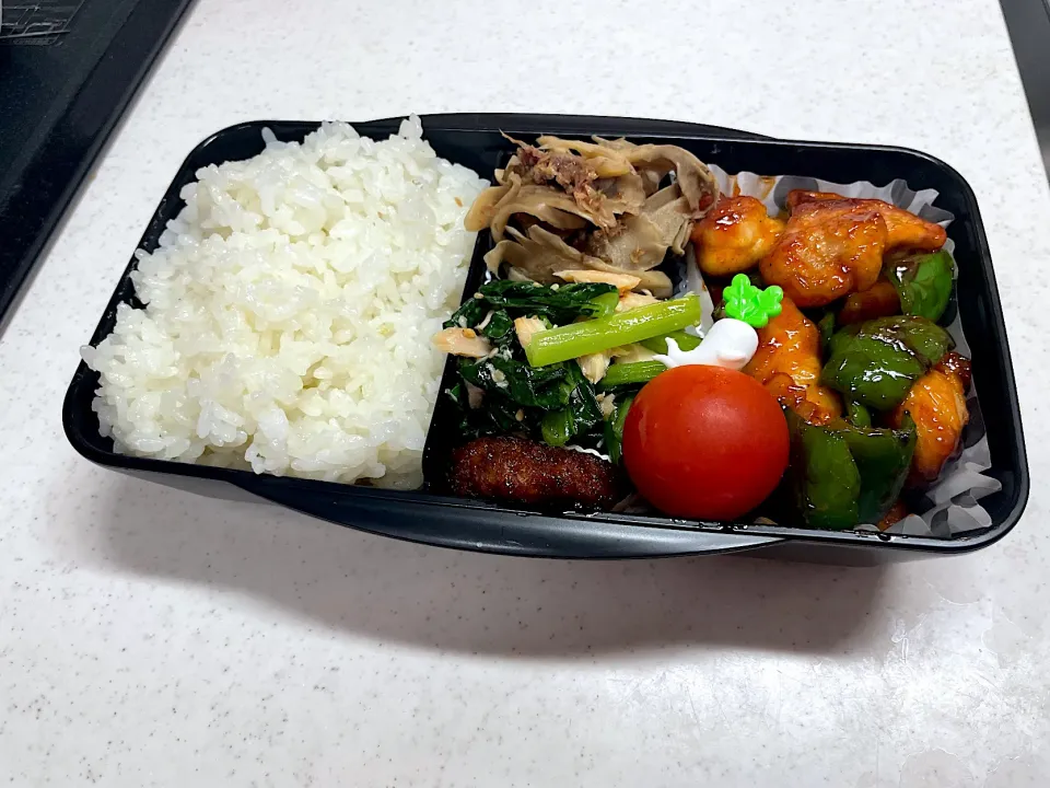 7/13 彼氏弁当⁂ヤンニョムチキン弁当|ゆさん