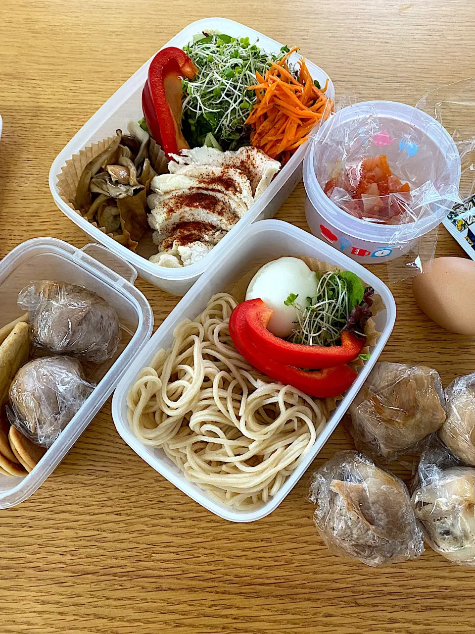 Snapdishの料理写真:出社＆給食代替弁当 #給食代替弁当|あさみさん